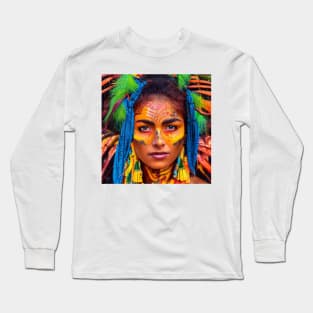 Indigenous Goddess #3 Long Sleeve T-Shirt